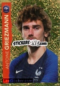 Sticker Antoine Griezmann - Au plus près des Bleus n. 22 - Panini