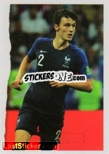 Sticker Benjamin Pavard - Au plus près des Bleus n. 29 - Panini