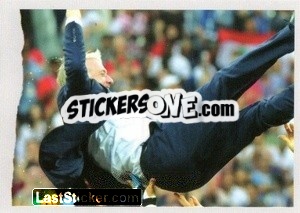 Sticker Didier Deschamps - Au plus près des Bleus n. 30 - Panini