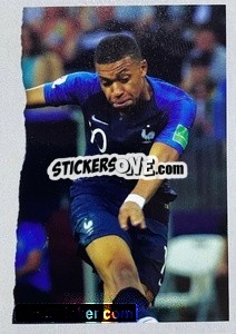 Sticker Kylian Mbappé - Au plus près des Bleus n. 31 - Panini