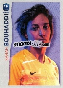 Sticker Sarah Bouhaddi - Au plus près des Bleus - Panini
