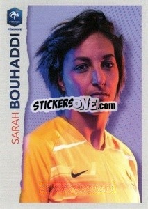 Cromo Sarah Bouhaddi - Au plus près des Bleus - Panini