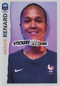 Sticker Wendie Renard - Au plus près des Bleus - Panini