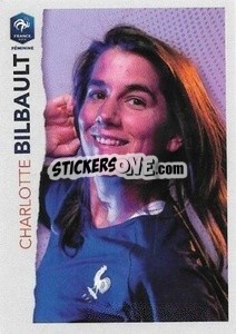 Cromo Charlotte Bilbault - Au plus près des Bleus - Panini