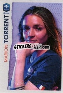Sticker Marion Torrent - Au plus près des Bleus n. 42 - Panini