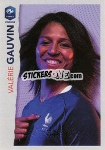 Figurina Valérie Gauvin - Au plus près des Bleus - Panini