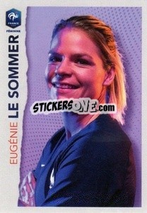 Sticker Eugénie Le Sommer - Au plus près des Bleus n. 48 - Panini