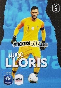 Sticker Hugo Lloris - Au plus près des Bleus n. C2 - Panini