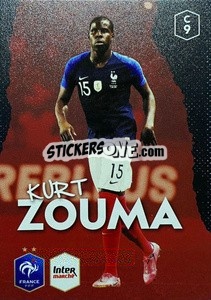 Sticker Kurt Zouma - Au plus près des Bleus - Panini