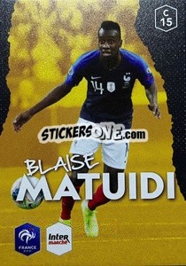 Sticker Blaise Matuidi - Au plus près des Bleus n. C15 - Panini