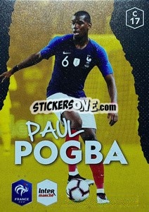 Sticker Paul Pogba - Au plus près des Bleus - Panini