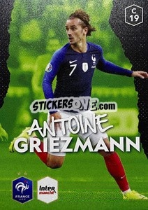 Sticker Antoine Griezmann - Au plus près des Bleus n. C19 - Panini