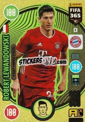 Sticker Robert Lewandowski - FIFA 365: 2020-2021. Adrenalyn XL - Panini