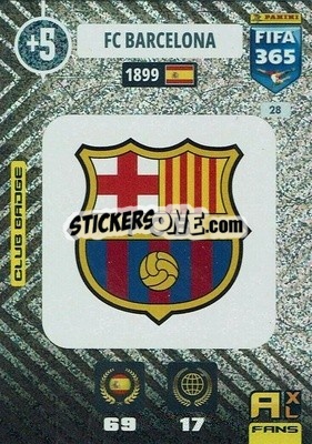 Figurina Club Badge - FIFA 365: 2020-2021. Adrenalyn XL - Panini