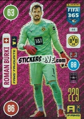 Sticker Roman Bürki - FIFA 365: 2020-2021. Adrenalyn XL - Panini