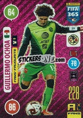 Sticker Guillermo Ochoa - FIFA 365: 2020-2021. Adrenalyn XL - Panini