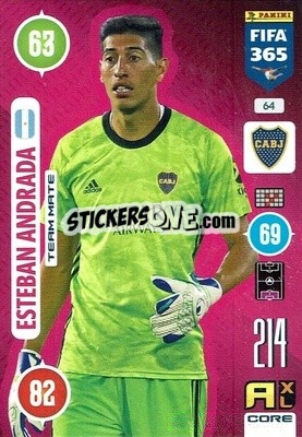 Sticker Esteban Andrada - FIFA 365: 2020-2021. Adrenalyn XL - Panini