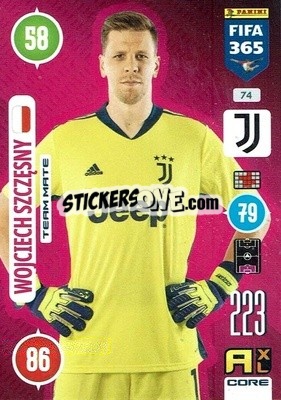 Sticker Wojciech Szczęsny - FIFA 365: 2020-2021. Adrenalyn XL - Panini