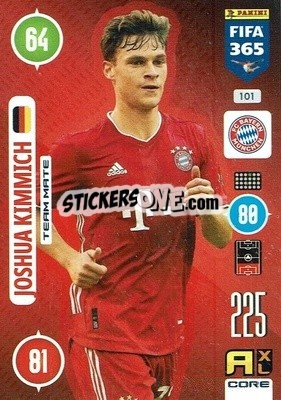 Sticker Joshua Kimmich - FIFA 365: 2020-2021. Adrenalyn XL n. 101 - Panini