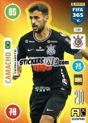 Figurina Camacho - FIFA 365: 2020-2021. Adrenalyn XL - Panini