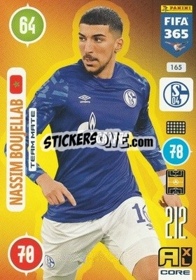 Sticker Nassim Boujellab - FIFA 365: 2020-2021. Adrenalyn XL n. 165 - Panini