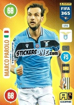 Sticker Marco Parolo - FIFA 365: 2020-2021. Adrenalyn XL n. 175 - Panini