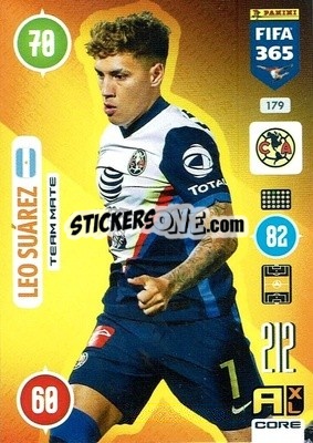Sticker Leo Suárez - FIFA 365: 2020-2021. Adrenalyn XL n. 179 - Panini