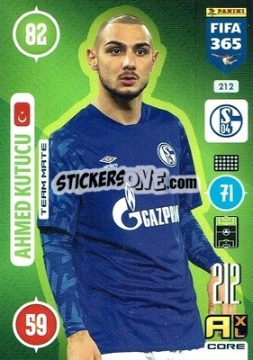 Cromo Ahmed Kutucu - FIFA 365: 2020-2021. Adrenalyn XL - Panini