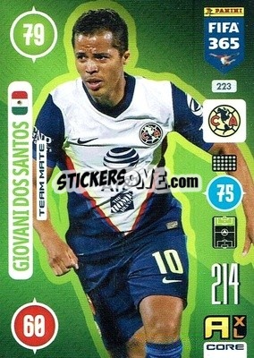 Sticker Giovani dos Santos - FIFA 365: 2020-2021. Adrenalyn XL - Panini