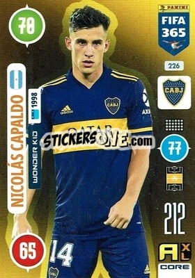 Sticker Nicolás Capaldo - FIFA 365: 2020-2021. Adrenalyn XL n. 226 - Panini