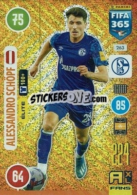Sticker Alessandro Schöpf - FIFA 365: 2020-2021. Adrenalyn XL n. 263 - Panini
