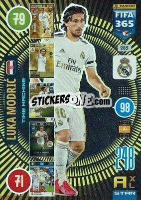 Sticker Luka Modric - FIFA 365: 2020-2021. Adrenalyn XL n. 285 - Panini