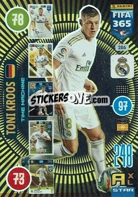 Sticker Toni Kroos - FIFA 365: 2020-2021. Adrenalyn XL n. 286 - Panini
