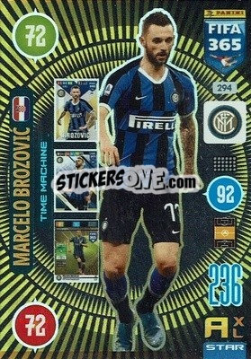 Sticker Marcelo Brozovic - FIFA 365: 2020-2021. Adrenalyn XL n. 294 - Panini