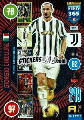 Sticker Giorgio Chiellini - FIFA 365: 2020-2021. Adrenalyn XL - Panini
