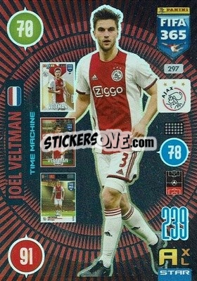 Sticker Joël Veltman - FIFA 365: 2020-2021. Adrenalyn XL n. 297 - Panini