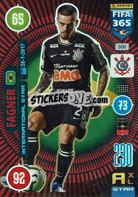 Sticker Fagner - FIFA 365: 2020-2021. Adrenalyn XL n. 300 - Panini