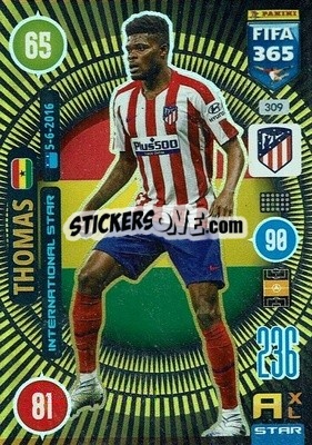Sticker Thomas - FIFA 365: 2020-2021. Adrenalyn XL - Panini
