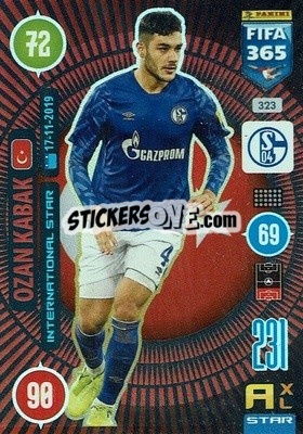 Sticker Ozan Kabak - FIFA 365: 2020-2021. Adrenalyn XL n. 323 - Panini