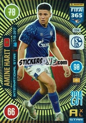 Sticker Amine Harit - FIFA 365: 2020-2021. Adrenalyn XL n. 324 - Panini