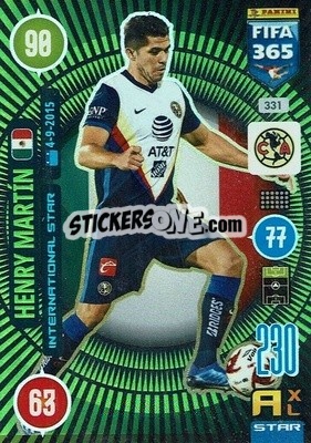 Sticker Henry Martin - FIFA 365: 2020-2021. Adrenalyn XL - Panini