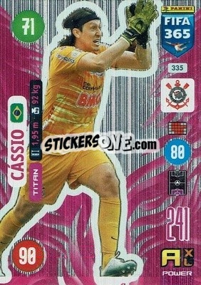 Sticker Cássio - FIFA 365: 2020-2021. Adrenalyn XL - Panini