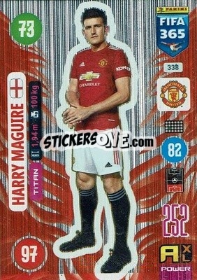 Figurina Harry Maguire - FIFA 365: 2020-2021. Adrenalyn XL - Panini