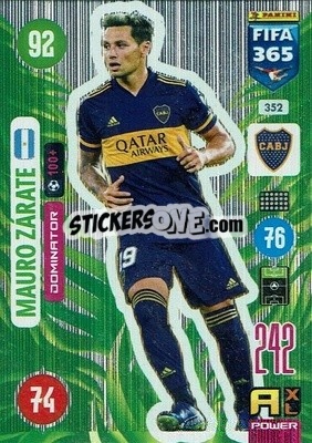 Sticker Mauro Zárate - FIFA 365: 2020-2021. Adrenalyn XL - Panini