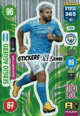 Sticker Sergio Agüero - FIFA 365: 2020-2021. Adrenalyn XL - Panini