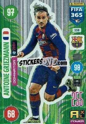 Sticker Antoine Griezmann - FIFA 365: 2020-2021. Adrenalyn XL - Panini