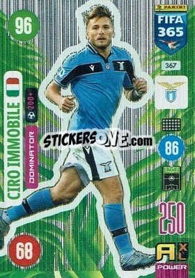 Sticker Ciro Immobile - FIFA 365: 2020-2021. Adrenalyn XL n. 367 - Panini