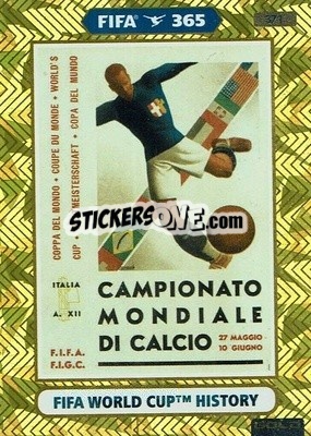 Sticker 1934 Italy