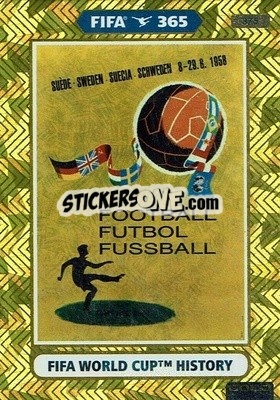 Sticker 1958 Sweden - FIFA 365: 2020-2021. Adrenalyn XL n. 375 - Panini