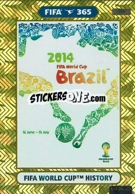 Sticker 2014 Brazil - FIFA 365: 2020-2021. Adrenalyn XL n. 389 - Panini